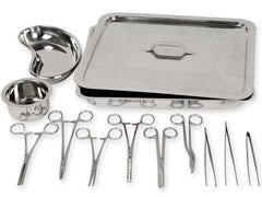TISCO Lifecare Suturing Surgical Instrument Set – 16 Pcs (Premium Grade)
