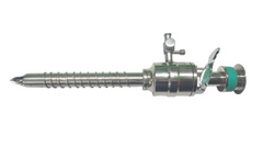 TISCO Lifecare Spiral Trocar Cannula 5.5mm Stainless Steel Laparoscopic Instrument