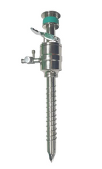 TISCO Lifecare Spiral Trocar Cannula 5.5mm Stainless Steel Laparoscopic Instrument