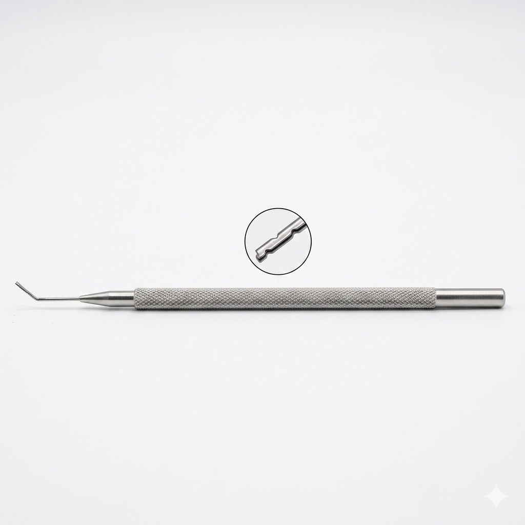 TISCO Lifecare Sheets Lens Spatula Flat Smooth Stainless Steel Ophthalmic Surgical Instrument