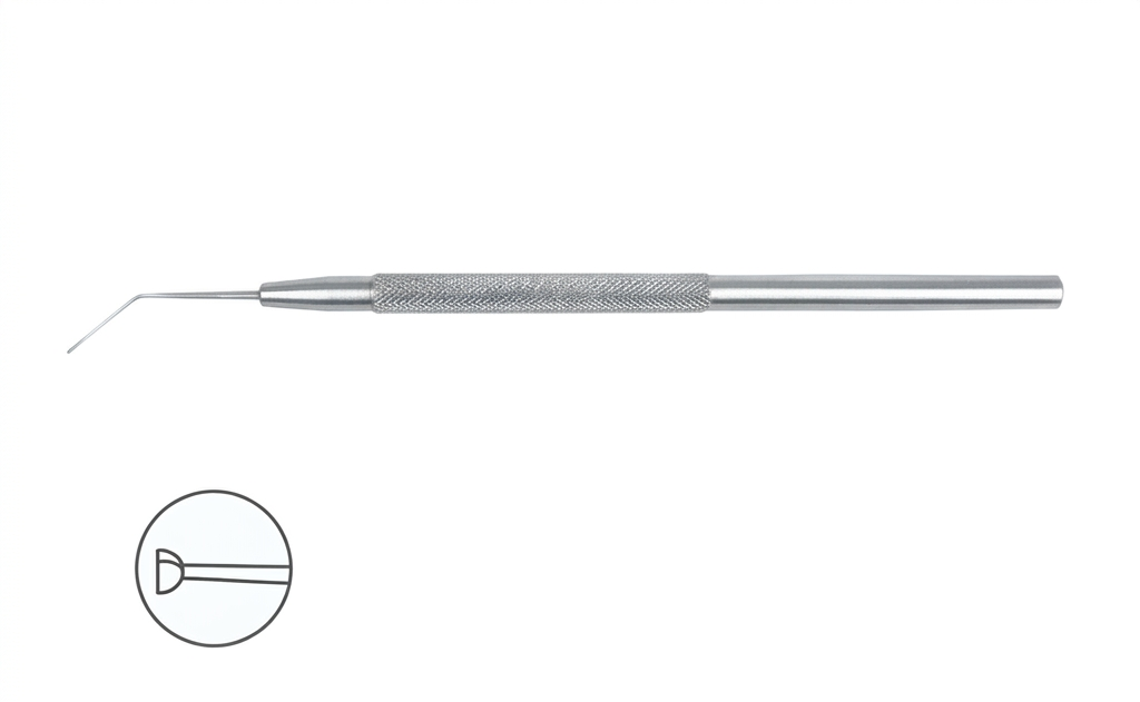 TISCO Lifecare Siepser Endocapsular Controller T-Shaped Tip Stainless Steel Ophthalmic Surgical Instrument