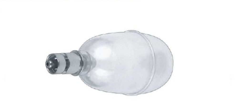 TISCO Lifecare Silicon Bulb With Adaptor Stainless Steel Ophthalmic Surgical Instrument