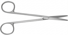 TISCO Lifecare Strabismus Scissors Straight Big Stainless Steel Ophthalmic Surgical Instrument