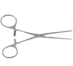 TISCO Lifecare Ring Bulldog Clamp – Straight, 10 cm (4”) Premium Stainless Steel Surgical Instrument