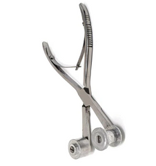 TISCO Lifecare Tube Milking Forceps – Standard Premium Stainless Steel Surgical Instrument