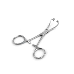 Towel Forceps Ball Tip Both Side Stainless Steel Surgical Instrument