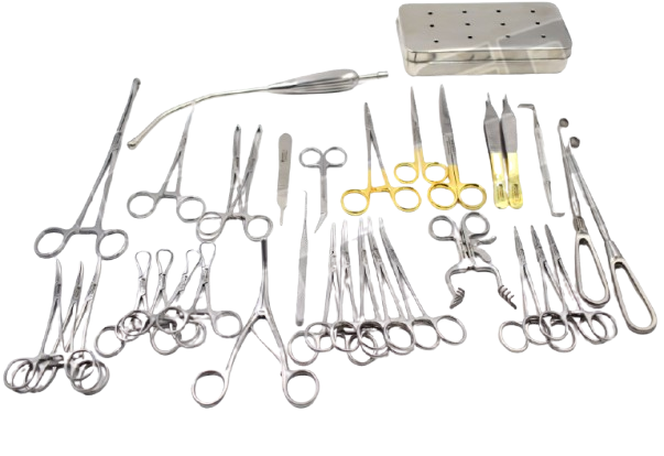 TISCO Lifecare Tracheostomy Surgical Instrument Set – 44 Pcs (Premium Grade)