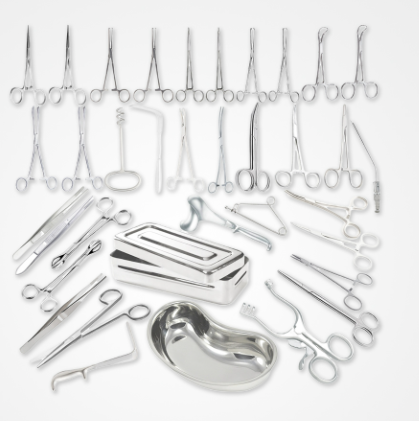 TISCO Lifecare Vaginal Hysterectomy Instrument Set – 41 Pcs (Premium Grade)