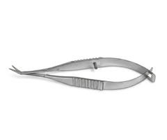 TISCO Lifecare Vannas Scissors Sharp Tip Angled To Side Stainless Steel Ophthalmic Surgical Instrument