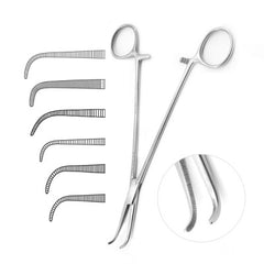 TISCO Lifecare Vascular Clamp IVC Mixter Premium Stainless Steel Surgical Instrument