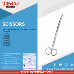 TISCO Lifecare Metzenbaum Scissor Curved