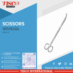 TISCO Lifecare Debakey Deep Valve Cutting Scissor