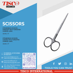 TISCO Lifecare Starbismus Scissor With Tungsten Carbide Jaws