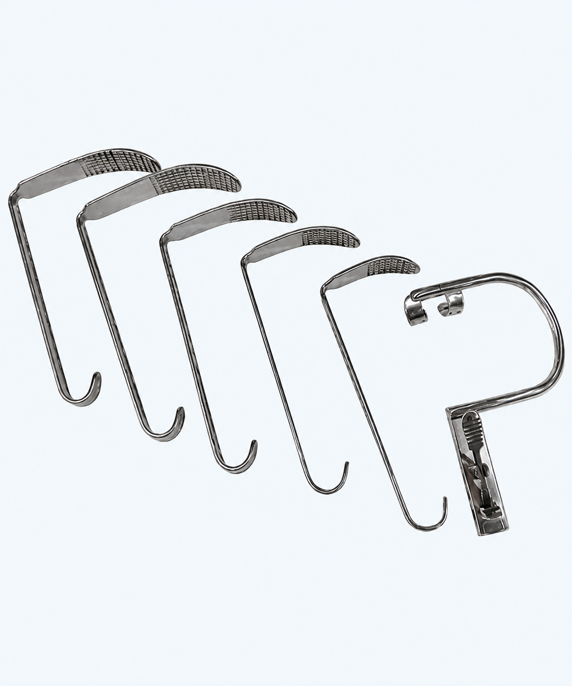 TISCO Lifecare Davis-Boyle Mouth Gag with 5 Serrated Blades Stainless Steel Surgical Instrument