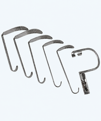 TISCO Lifecare Davis-Boyle Mouth Gag with 5 Serrated Blades Stainless Steel Surgical Instrument