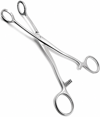TISCO Lifecare Collin Tongue Holding Forceps 8 Inch Stainless Steel Surgical Instrument