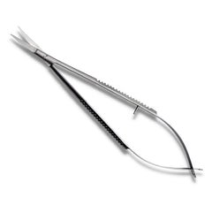 TISCO Lifecare Micro Scissor Spring Action Straight 7" (Round Pattern) – Surgical Grade Stainless Steel Precision Instrument